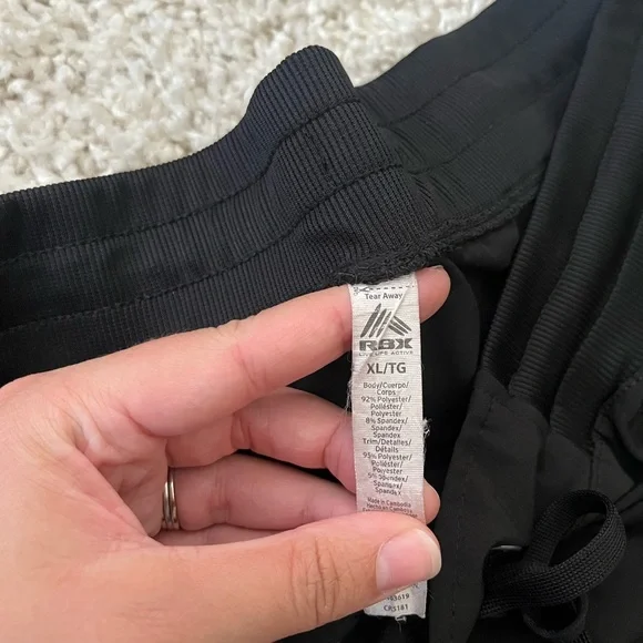 RBX Black Athletic Shorts W/Pockets - Size XL - Picture 8 of 11